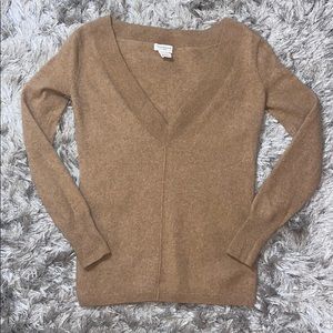 Club Monaco Tan Cashmere Sweater